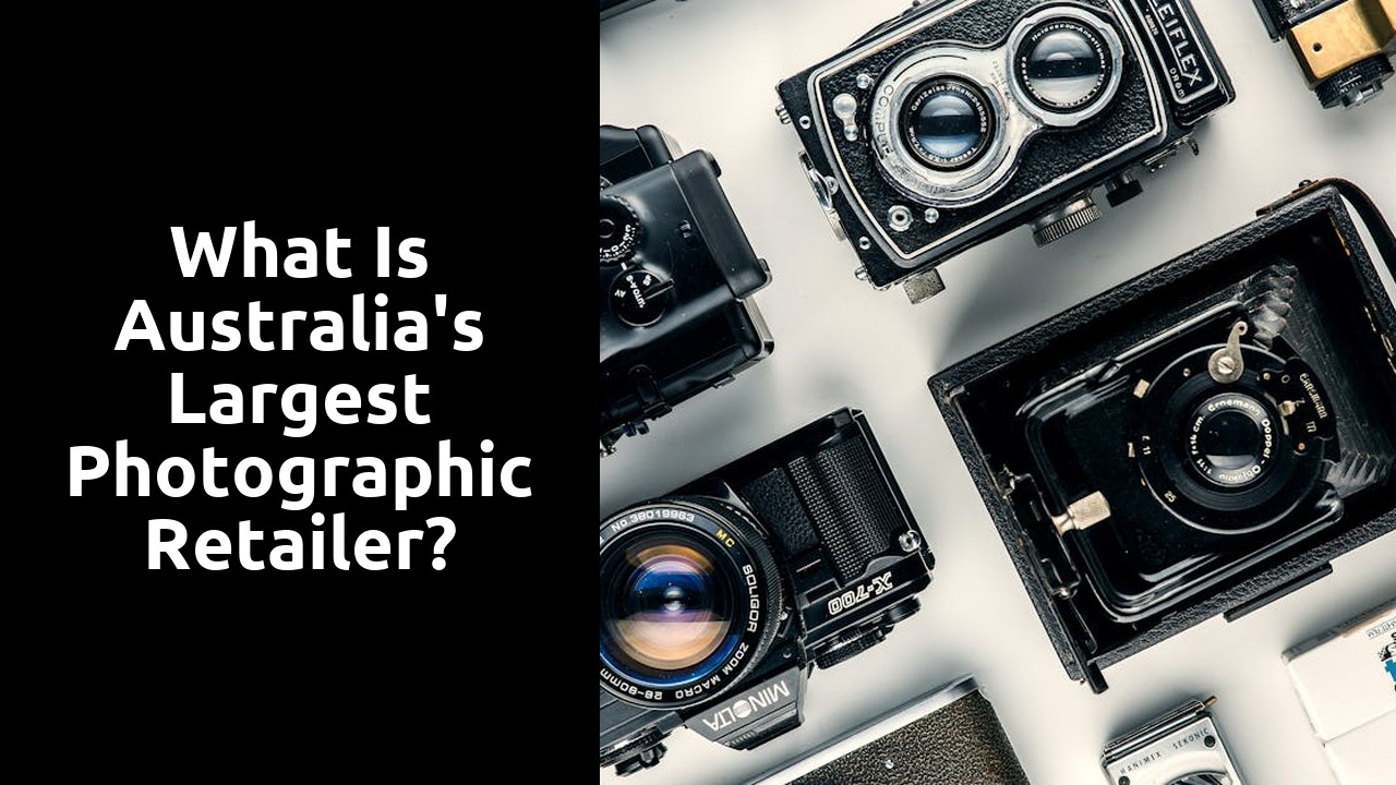 What is Australia's largest photographic retailer?